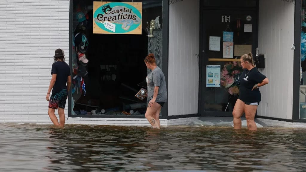 Lee County Florida Faces a Massive Clean-Up After Tropical Storm