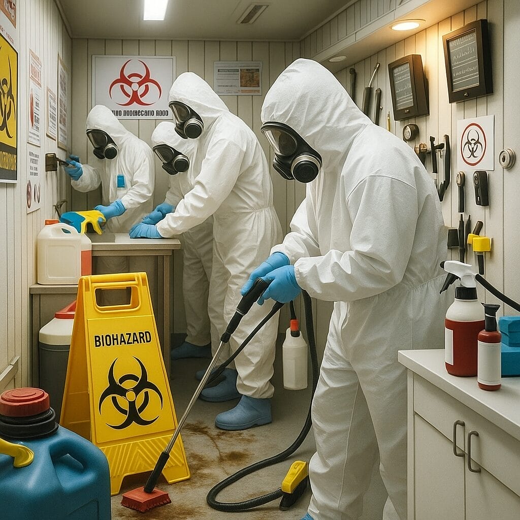 biohazard cleaning